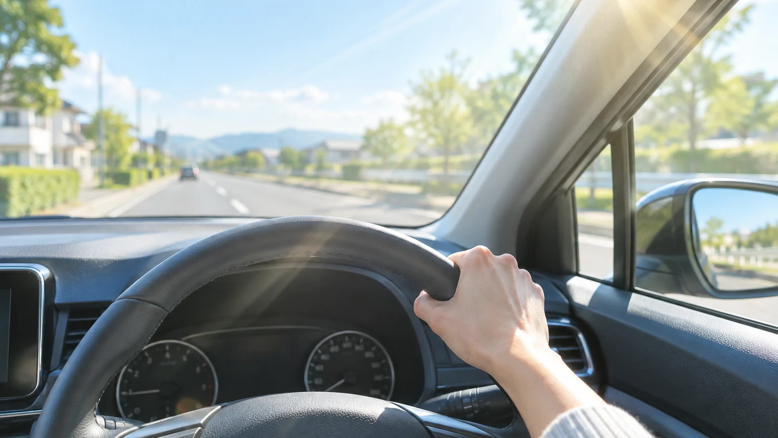 車の窓ガラスは紫外線をどこまで防ぐ?UVAとUVBの違いから見る運転中の日焼け対策