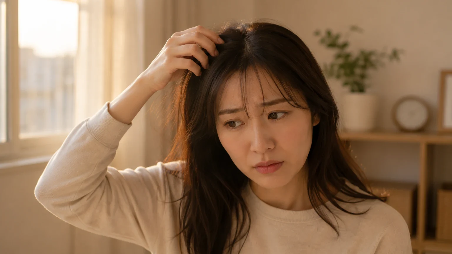 頭皮がにおう・ベタつくのはなぜ?皮脂とにおいの仕組みから対策を考える