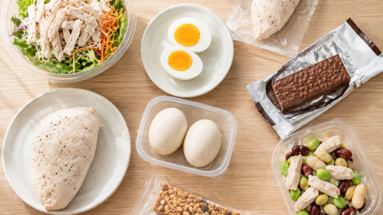 たんぱく質は1日にどれくらい必要?女性は50g、ゆで卵1個から始める足し方